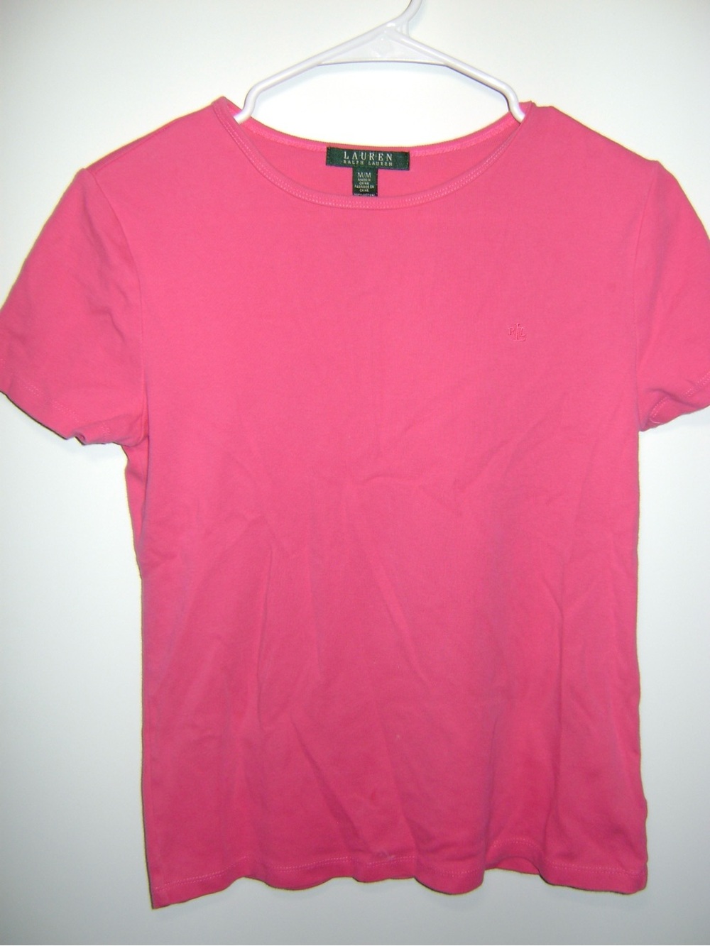Ralph Lauren Pink Short-Sleeve Crew Tee